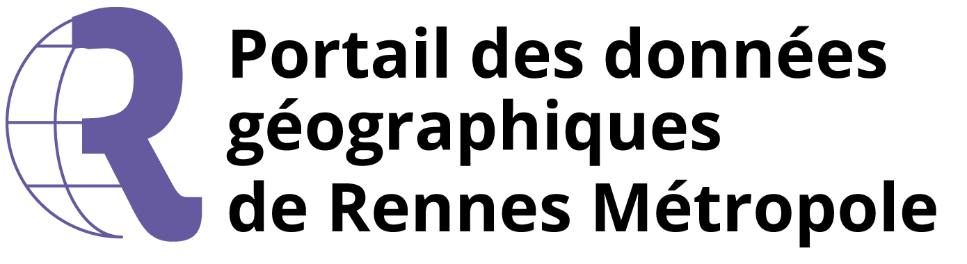 portail web des données géographiques de Rennes Métropole